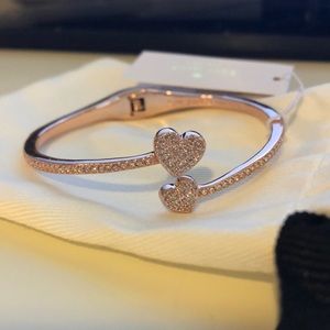 Kate spade rose gold heart bracelet! 💕🤩
